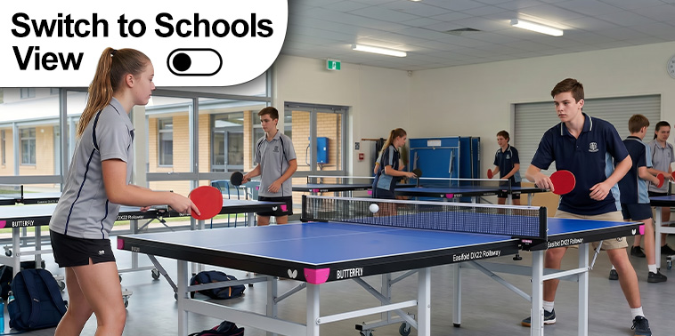 Indoor Table Tennis for Schools, Clubs & Commercial